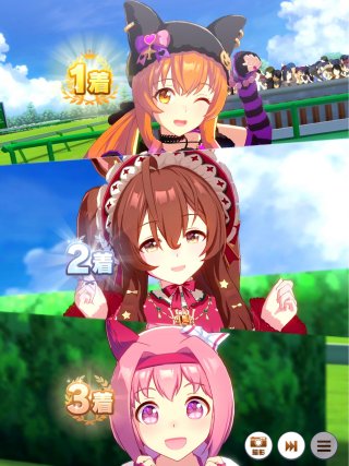 1, 2, 3 finish